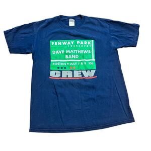 Vintage Dave Mathews Band Shirt Size Medium 2006 Fenway Park Crew Cotton Tee
